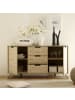 CALICOSY Sideboard PALMA in Helles Holz - (W) 155,8  x (H) 85,4  x (L) 50  cm