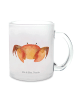 Mr. & Mrs. Panda Teeglas Sternzeichen Krebs ohne Spruch in Transparent