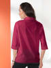 Sieh an! Bluse in weinrot