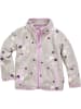 Playshoes Fleece-Jacke Herzchen in grau