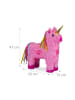 relaxdays 4tlg. Pinata Set "Einhorn" in Pink