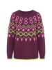 LAURASØN Pullover in pflaume