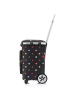 Reisenthel carrycruiser plus - Einkaufstrolley recycelt PET 52.5 cm (black) in dots