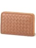 Abro Geldbörse Piuma Weaving Wallet in Cuoio