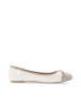 Bianco Ballerinas in Off White Nougat