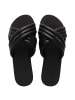 Havaianas Flache Slipper-Sandalen „You Nyc FC“ Schwarz