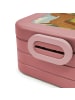 Mr. & Mrs. Panda Bento Box Hund Dogge Design mit Spruch in Rot Pastell