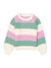 Garcia Strickpullover mit Blockstreifen in lilac rose
