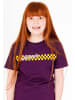 Band of Rascals T-Shirts " Checker " in dark-purple