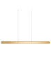 Beliani Pendelleuchten ARENAS in Gold - (W) 100 x (H) 118 x (L) 6 cm