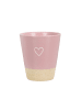 Krasilnikoff Stoneware Mug aus Becher aus Steingut in rosa