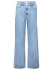 BETTY & CO High Waisted-Jeans mit weitem Bein in Light Blue Denim