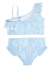 Disney Frozen Disney Die Eiskönigin Bikini mit Rüschen Elsa Frozen Zweiteiler in blau