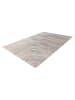 Vivorum Wohnzimmer Kurzflor Teppich Chalk 425 in silber - beige