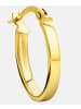 Vanlere Creolen aus 375 Gelbgold