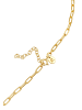 Elli Halskette 925 Sterling Silber Kreis in Gold