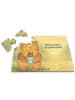 Mr. & Mrs. Panda Puzzle Bär Baby Design mit Spruch in Weiß
