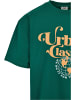 Urban Classics Urban Classics Herren Organic Globe Logo Tee in green