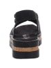 rieker Keilsandalette in schwarz
