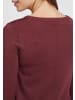 Oxmo Strickpullover OXWinova in Rot