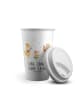 Mr. & Mrs. Panda Tumbler Waldtiere Aloha mit Spruch in Weiß