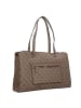 Guess Orlina Shopper Tasche 45 cm in latte logo-brown