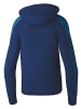 erima Herren Kapuzensweat in new navy/mykonos blue