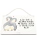 Mr. & Mrs. Panda Schild Pinguine Kuscheln mit Spruch in Weiß