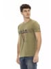 Trussardi Action Grün Baumwolle Herren T-Shirt