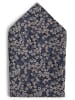 CG Fliege und Einstecktuch in blue stone - 0001