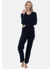 Ammann Schlafanzug Cotton in Nightblue
