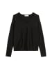 Marc O'Polo Feinstrick-Pullover oversized in Schwarz