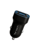 Wisam Teltech Autoladeadapter USB / USB-C 38W QC PD schwarz TCC-02