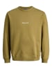 Jack & Jones Sweatshirt in Olive Drab