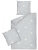 JACK 3 tlg. Fein Biber Bettwäsche 200x220cm Stern Sterne