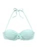 LASCANA Bügel-Bandeau-Bikini-Top in hellblau