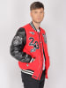 TOP GUN College Jacke TG23004 in rot