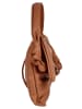 Samantha Look Handtasche echt Leder in cognac