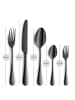 Amefa 30-tlg. Besteckset SIERRA in schwarz