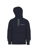 Champion Longsleeve Hooded Sweatshirt in Marine