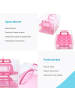 Intirilife Transportbox Behälter für Kuchen und Cupcakes 36.1 x 26.1 x 21.2 cm in Pink