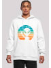 F4NT4STIC Hoodie Alien Piece Sonnenuntergang in weiß