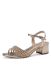 Tamaris Riemchensandaletten in Gold