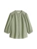 Marc O'Polo Streifen-Bluse A-Shape in Medium Green