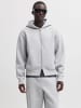 Jack & Jones Kapuzenpullover in Light Grey Melange