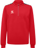 Hummel Hummel Halbreißverschluss Sweatshirt Hmlauthentic Multisport Kinder in TRUE RED