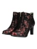 LAURA VITA Stiefelette in Schwarz/Rot