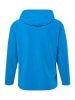 JP1880 Sweatjacke in mittelblau