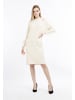DreiMaster Damen Strickkleid in Elfenbein