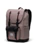 Herschel Little America Mid-Volume - Rucksack 13" 40.5 cm in taupe gray/black/shell pink